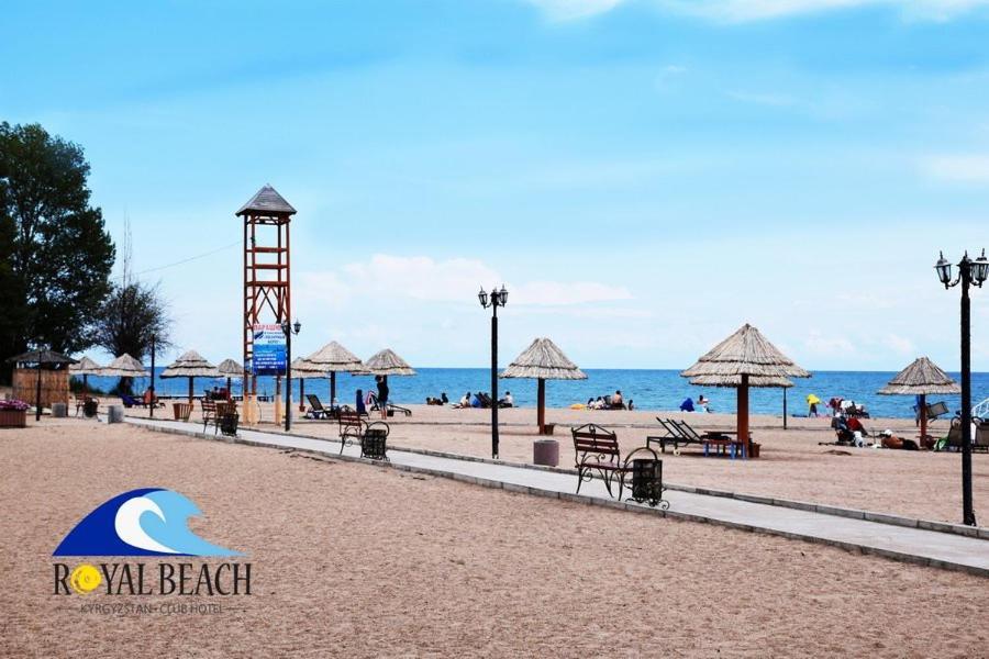 Коттедж Роял Бич Иссык Куль Chok-Tal Exterior foto
